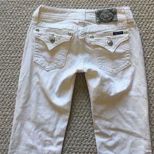Like new bootcut Miss Me jeans.
